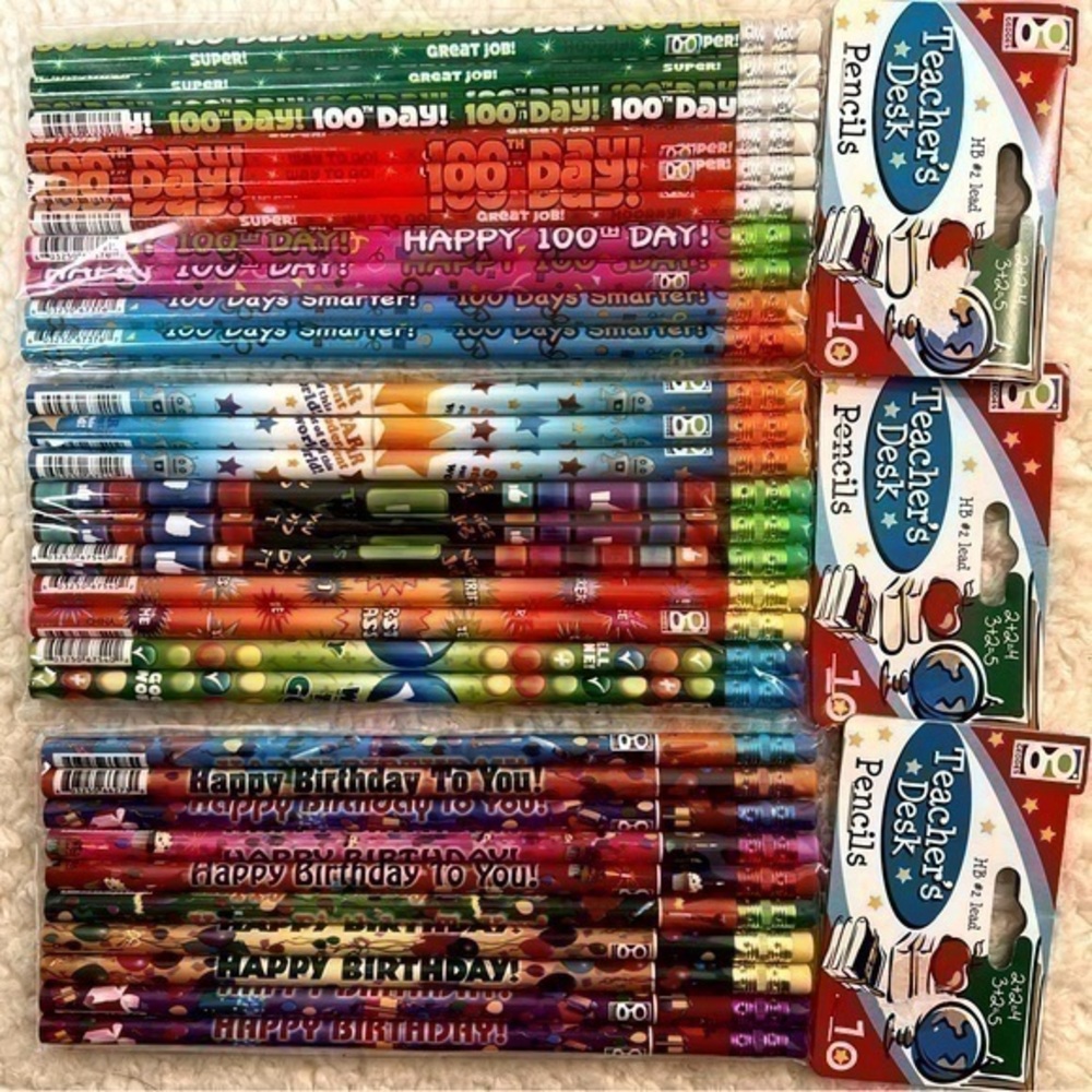 Geddes Teacher’s Incentives #2 Pencil Packs